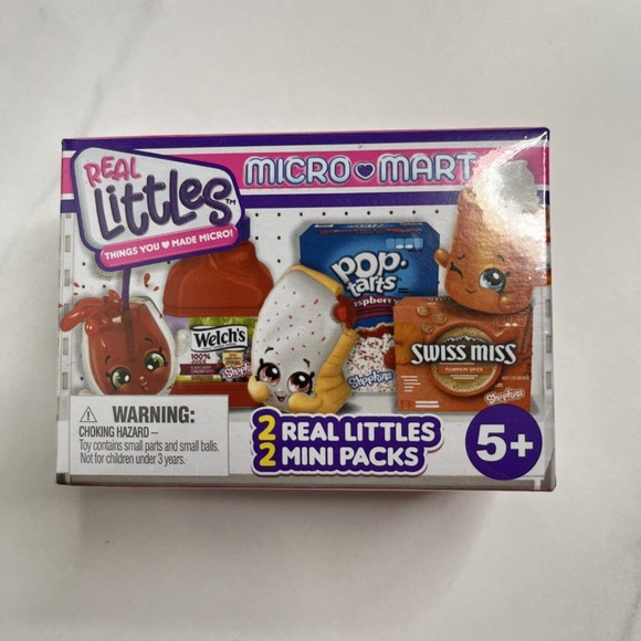 Shopkins Other - SHOPKINS REAL LITTLES Mini Pack Surprise Box! Styles May Vary - New/Sealed!!!